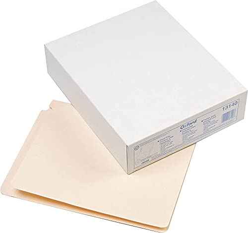 Pendaflex Manila Reinforced End-Tab Fastener Folders, Letter Size, Manila, Straight Cut, 50/BX (13140EE)