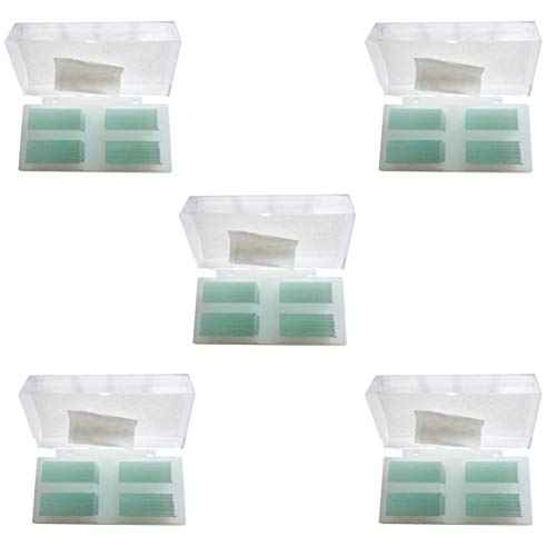 22mmx 22mm Glass Cover Slips Pre-Cleaned Cover Slip 5 Boxes x 200pcs/box