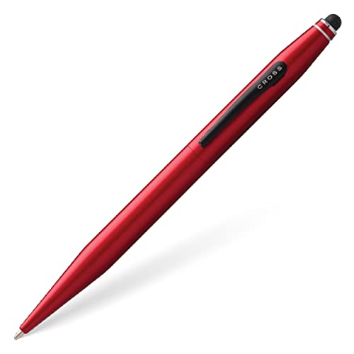 Cross Tech2 Ball Pen with Stylus (Red) in Blister Metallic Rot