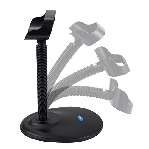 NETUM Adjustable Barcode Scanner Stand Hands Free Barcode Scanning Bar-Code Reader Cradle Holder Adjustable Goose Neck Stand for NT-1698W NT1698LY NT-1228BL NT-1228BC