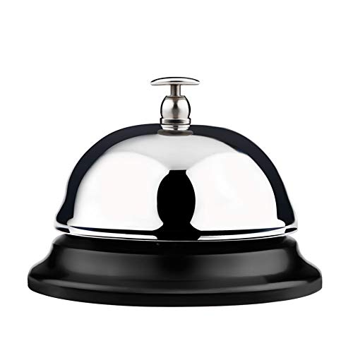 Comtrue Heavy Duty Service Bell - Large Desk Call Button for Reception, Hotels, Restaurants - Variation 1