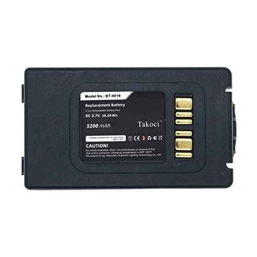 5200mAh Replacement Battery for Datalogic Skorpio X3 Skorpio X4,fits Part no BT-0016 94ACC0046 94ACC0048 BT-0015 Barcode Scanner Battery