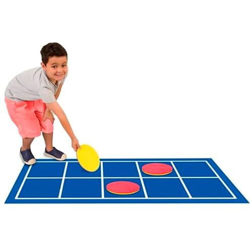 Didax Ten-Frame Floor MAT,Blue