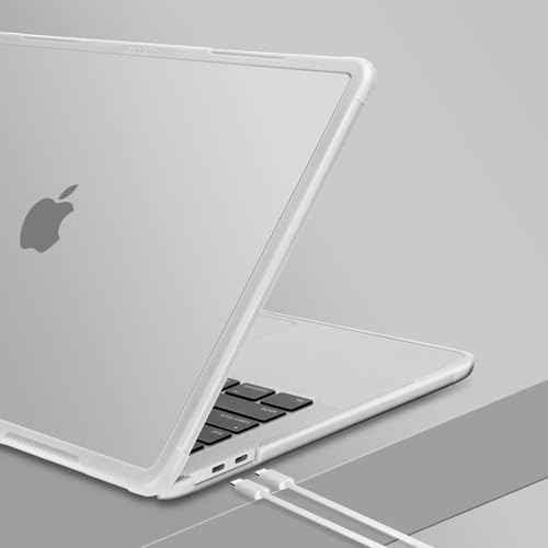 MOSISO Compatible with MacBook Pro 13 inch Case M2 2025-2016 A2338 M1 A2251 A2289 A2159 A1989 A1708 A1706, Heavy Duty Plastic Hard Case with Kickstand&Keyboard Skin&Screen Film&Type C, Translucent