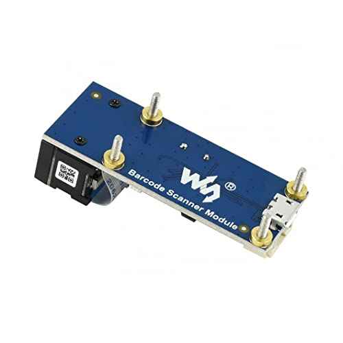 Barcode Scanner Module 1D/2D Codes Reader Kit Read Barcode, QR Code etc Onboard Micro USB and UART Serial Port Woks in The Dark