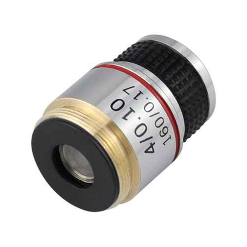 4X Objective Lens for Microscope - Brass Material with RMS Thread
