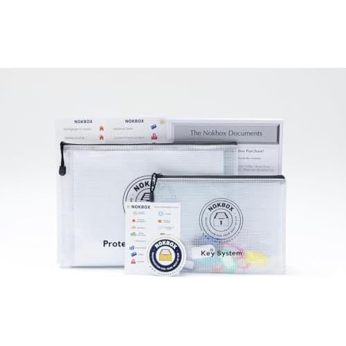 The Nokbox Lite ? DIY Estate Planning Organizer & Emergency Kit | Home & Office Organization, Document Organizer for Families, Legacy Planning, Next of Kin, Paper Clutter Solution