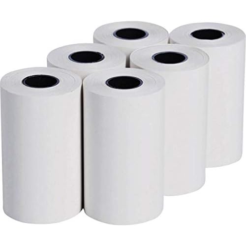 Testo 0554 0568 Spare Thermal Printer Paper Roll for Flue Gas Analyser (Pack of 6)