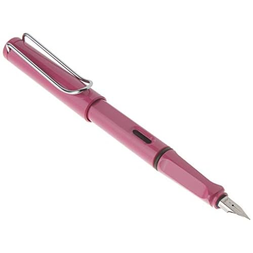 LAMY Safari Fountain Pen Pink Fine Nib (L13PKF)
