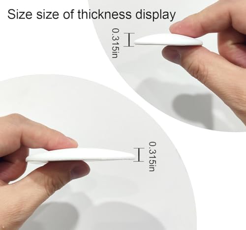 Door Stoppers Wall Potector for Door Knob Silicone Door 2" 6PCS