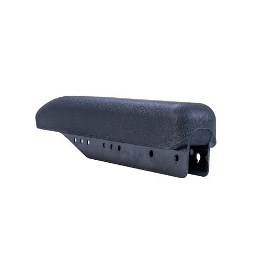 AlveyTech Full Length Urethane Armrest Pad for Invacare Power Chairs - Replacement Black 15" Power Chair Arm Rest Pads, Left or Right, for Invacare Pronto (M41-M94) with SureStep Models (1139924)