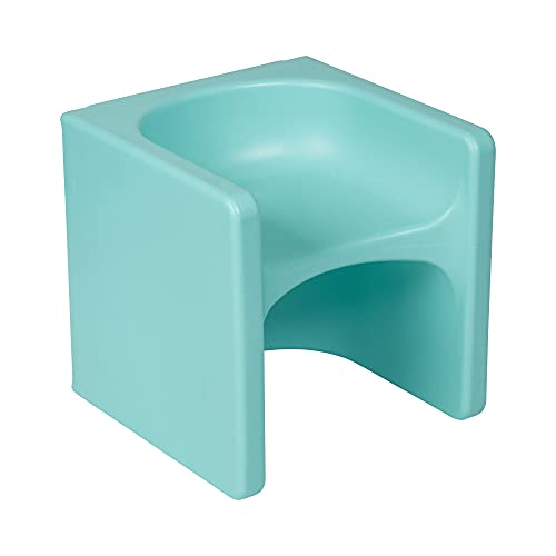 ECR4Kids Tri-Me 3-in-1 Multipurpose Cube Chair - Indoor/Outdoor Aqua
