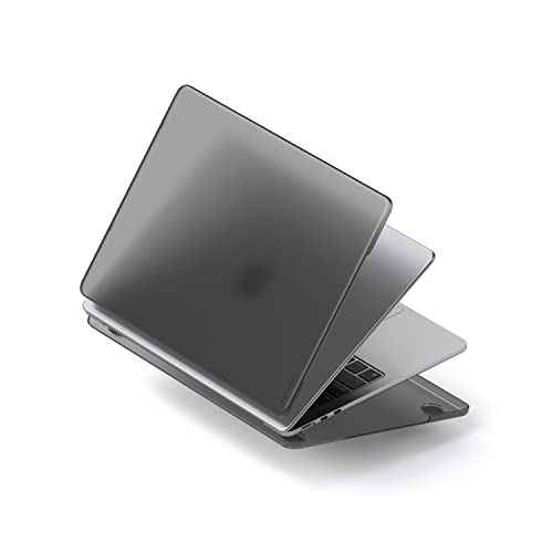 Satechi Eco Hardshell Case Compatible with MacBook Air 13-inch (2025 M4/M3/M2), Slim & Lightweight, Hub-Friendly Design, Dark