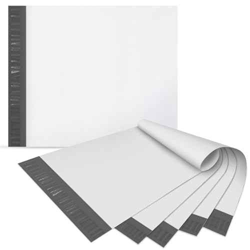 Fosmon 30x36 (25 Pack) Large Poly Mailers, Self-Seal Tear-Proof Waterproof Strong Adhesive Shipping Envelopes Bags for Clothing, Business Suppliers