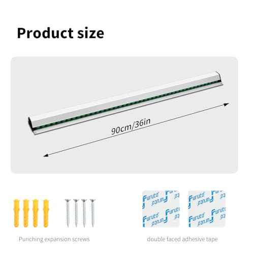 CjgyzTicket Holder for Restaurant, 36/48/60 inches, Restaurant Order Holder£¬Durable and Easy to use, Suitable for Commercial Kitchens, cafes, Fast-Food(36 Inch, 2 Pcs) (36 Inch)