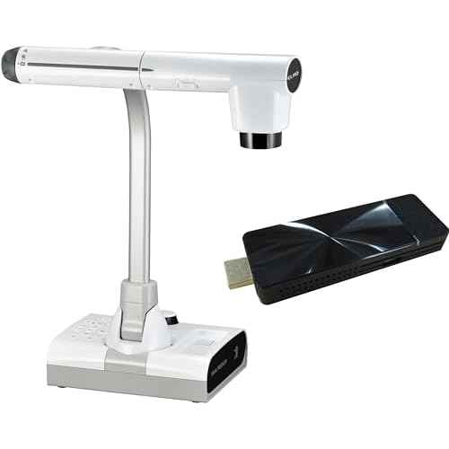 Elmo TT-12W 192x Zoom Document Camera with Cast Wireless Video Streaming Device