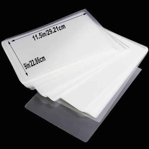 Thermal Laminating Pouches, 300 Pack Laminating Sheets for Use with Thermal Laminators, 9 x 11.5 Inches, Letter Size Sheets, 5 mil Thickness