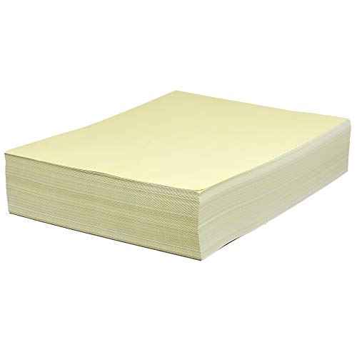 Limited Papers (TM), Carbonless Sheets, Superior, Pre Collated, Multi part, Bond Finish. (2 Part Reverse, 8.5 x 11 Inch, Canary/White (5887), 1 Ream)
