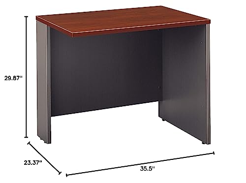 Bush Business Furniture Series C Collection 36W Return Bridge in Hansen Cherry