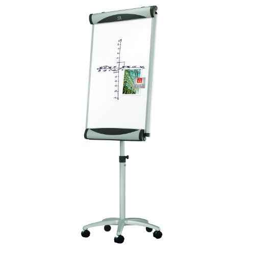 Quartet Easel, Mobile, Magnetic, Whiteboard / Flip Chart, 27 x 41 Inches, Euro Premium (EU2000TE)