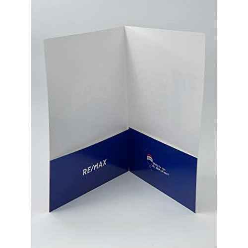 RE/MAX Folders "N01-Blue" 25 Pack