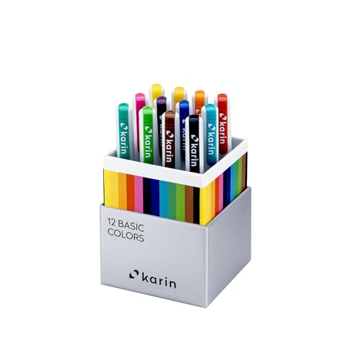 Karin Realbrush PRO Basic Colors - a set of 12 brushes in an exclusive and protective case.