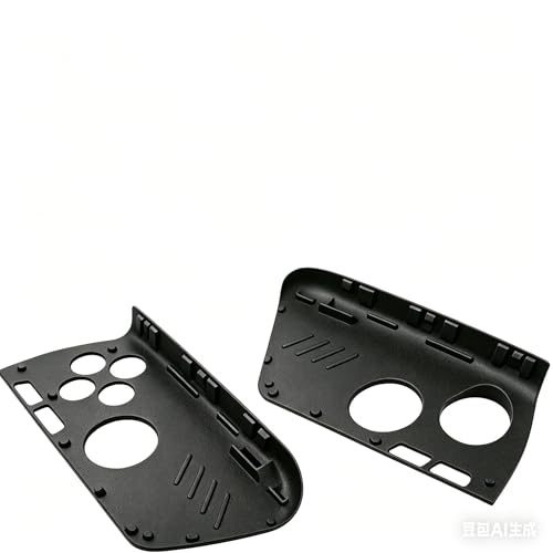Black 3D Printed Replacement Grip Faceplate for MSI Claw 8Ai+ Console