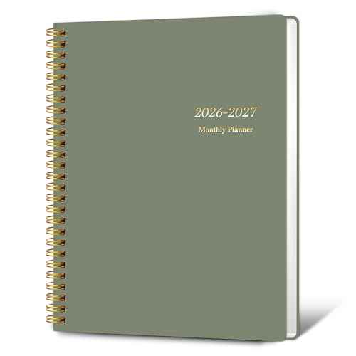 Monthly Planner 2026-2027, 2026 Calendar 24 Months Planner, JAN 2026 - DEC 2027, 7.4"x9.4", Personal Organizer with Monthly Goals, To-Do List, Habit Tracker, 24 Monthes for School Office Home Planning