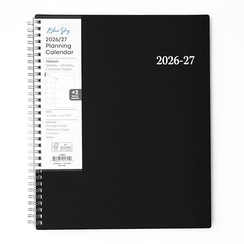 Blue Sky 2026-2027 Academic Planner Enterprise 8.5x11 Weekly & Monthly