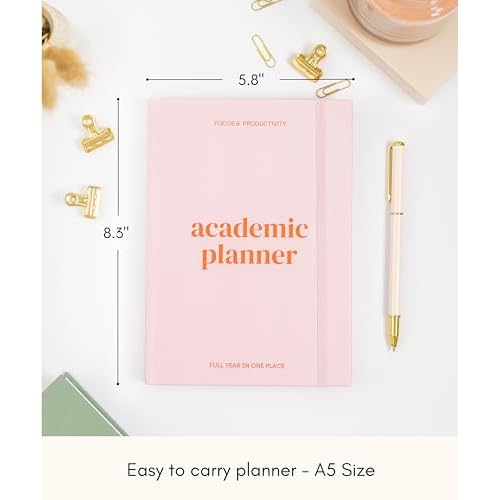Lamare Academic Planner 2025-2026 ? Undated Weekly College Student Planner 2025-2026 For Homeschool, High School, College & Nursing Students