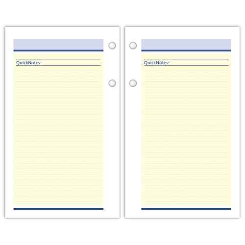 AT-A-GLANCE 2026 Desk Calendar Refill, Daily, 3-1/2" x 6", Standard, Loose-Leaf, QuickNotes (E5175026)