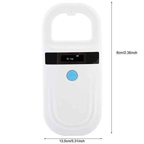 Animal Chip ID Scanner Dog Microchip Reader with OLED Display Screen Supports FDX-B£¨ISO11784/11785£© and EMID Microchips