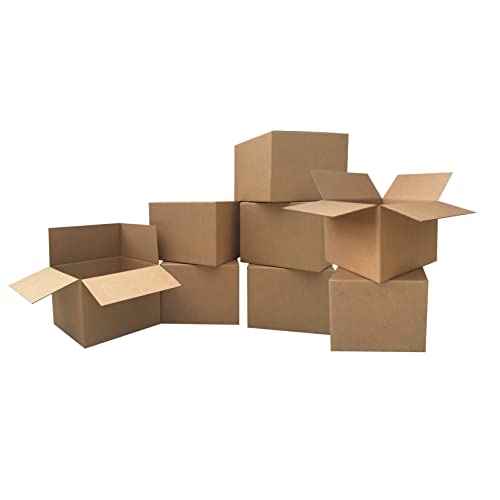 uBoxes Large Moving Boxes 20" x 20" x 15" (Pack of 8)