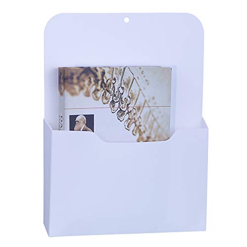 Antner White 2 Pack Magnetic Letter Size Wall File Organizer Office Supplies