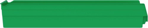 Akro-Mils 30184 Plastic Nesting Shelf Bin Box, (24-Inch x 8-Inch x 4-Inch), Green, (6-Pack)