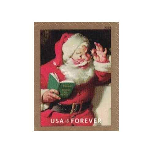 Sparkling Holiday Forever Postage Stamp 1 Books of 20 First Class US Postal Christmas Celebrations Wedding Anniversary Party Traditions (20 Stamps)