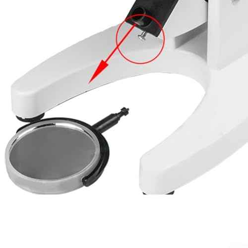 USB White LED Light Lighting Bottom Biological Microscope Lamp Adjustable Microscope Lamp Source Microscope Accessories Down Periscope(A)