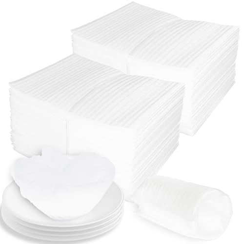 100 Pack Packing Foam Pouches,8 x10IN Shockproof Cushioning Protection