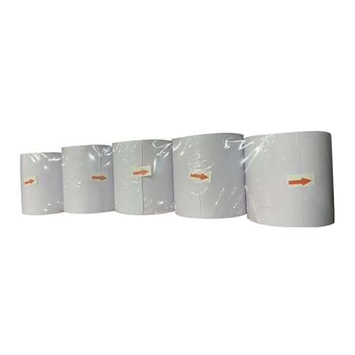 3" x 165' 1 Ply Bond (Non-Thermal) Receipt Paper - POS Cash Register Paper for Kitchen Printers, TMU200 SRP275, Star SP700, and More (50 Rolls)
