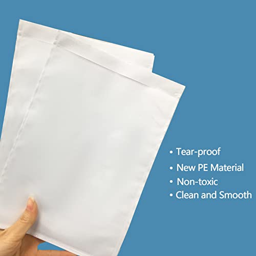 1000 Pack 7x10 Inch Clear Self-Adhesive Shipping Envelopes Waterproof Packing Bags