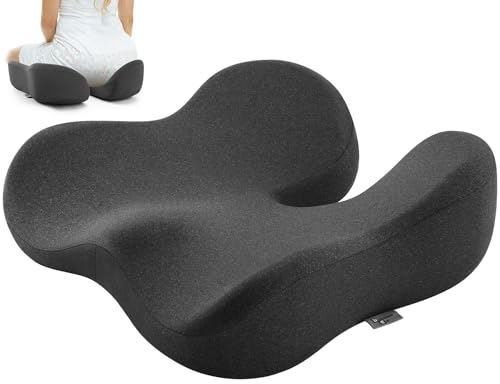Dreamer Car Gray Tailbone & Sciatica Pain Relief Seat Cushion for Car & Office