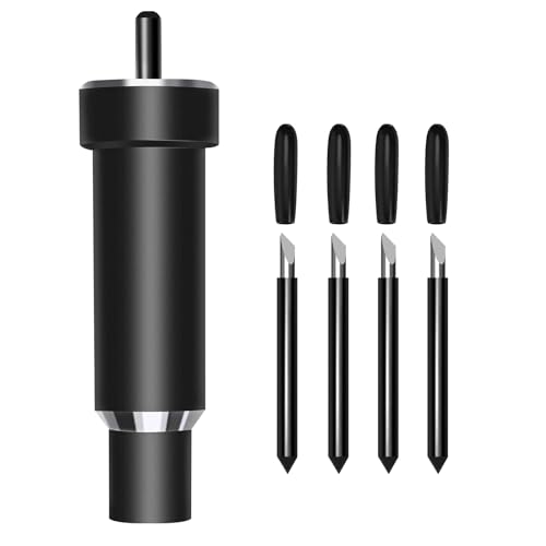 Deep Cut Blade & Housing for Cricut Maker & Explore 3, Air 2, One - 4 Pack