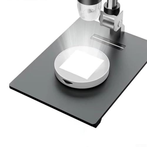 YobiLife LED Microscope Bottom Light with Adjustable Brightness & Transparent Glass
