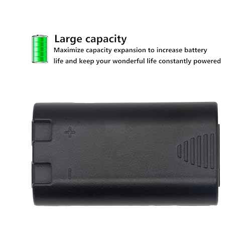 (2 Pack) Updated dymo Battery 7.4v 650mah 4.81wh for LabelManager 280 LabelManager 260 LabelManager 260P LabelManager PnP 14430 W003688 S0895880 3M P200