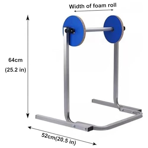 SPXTOM 40cm Steel Floor-Standing Bubble Wrap Roll Dispenser for Packing & Shipping