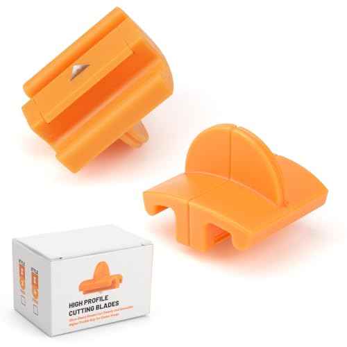 157400-1001 Paper Cutter Blades Replacement for Fiskars Paper Trimmer TripleTrack High Profile Blades, Portable Paper Cutter Style I Blade 1968701005 for Cutting and Scoring- 2 Pack