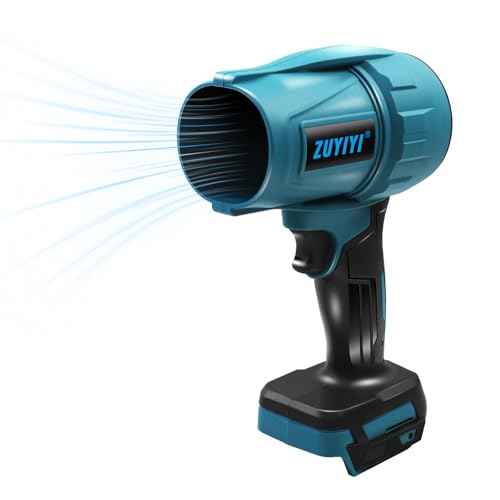 Mini Jet Dry Blower Turbofan Jet Fan for Makita 18V Battery (NOT Included), Handheld Brushless Air Blower, Cordless Electric Air Duster 240 MPH High Speed Fan for Cleaning, Camping, Outdoor