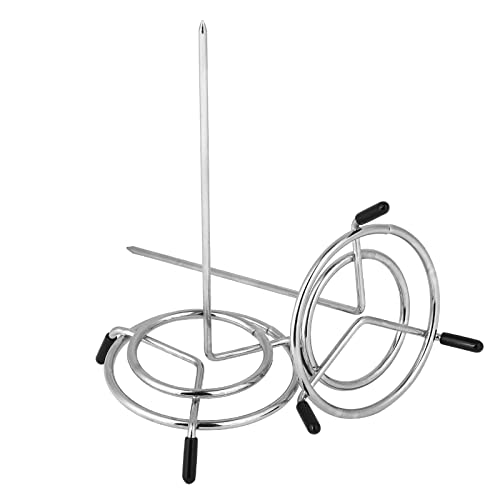 Stainless Steel Receipt Holder Spikes Set - Restaurant & Office Memo Stand