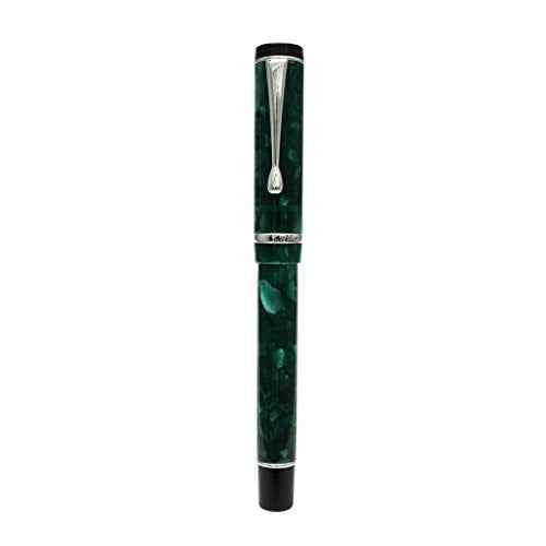 Conklin Duragraph Fountain Pen Forest Green - Stub Nib, Elegant Writing Tool for Calligraphy & Signatures