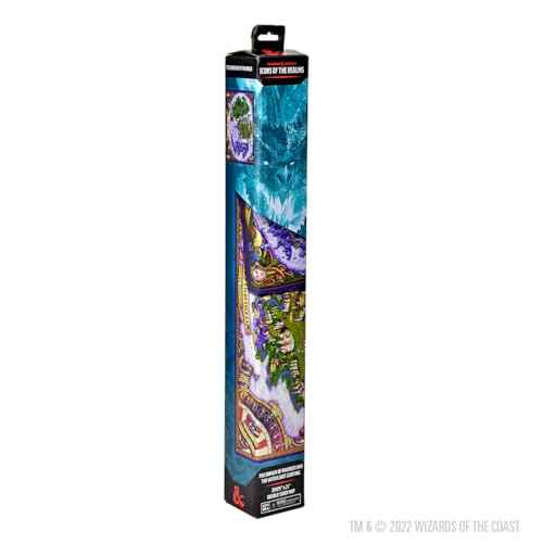 D&D Icons of the Realms: The Domain of Prismeer and The Witchlight Carnival Wall Map